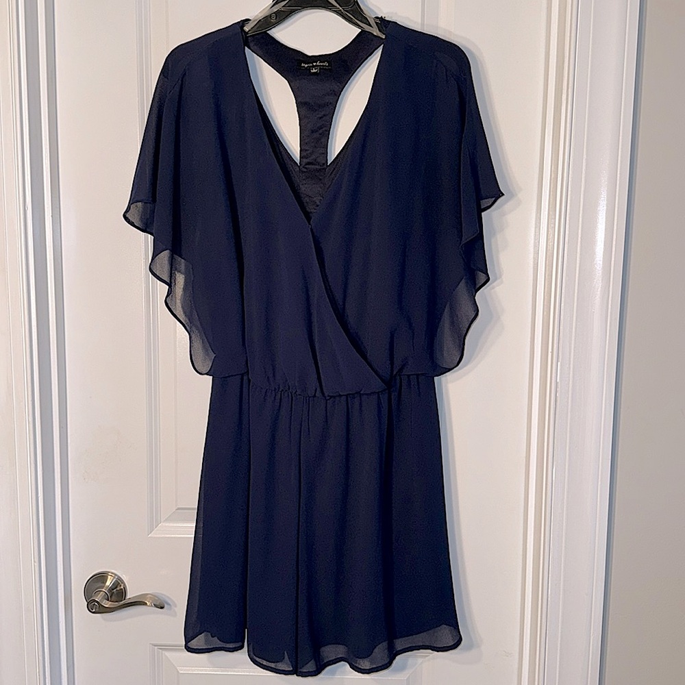 SEQUIN HEARTS DRESS/Jumper! Size Large. Polyester material.